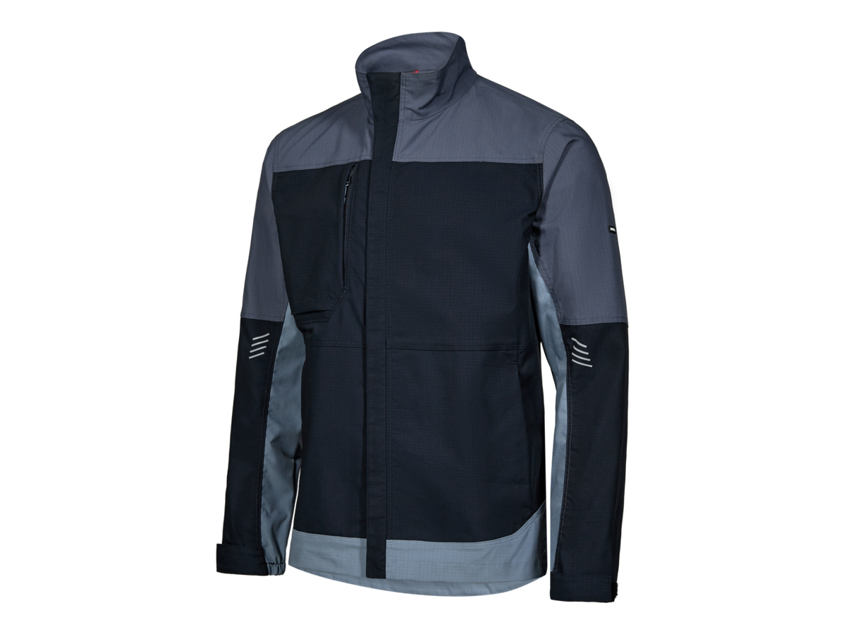 ENTIRE Arbeitsjacke Gr. S - Deep Blue/Dark Sea, 2-Wege-Stretch