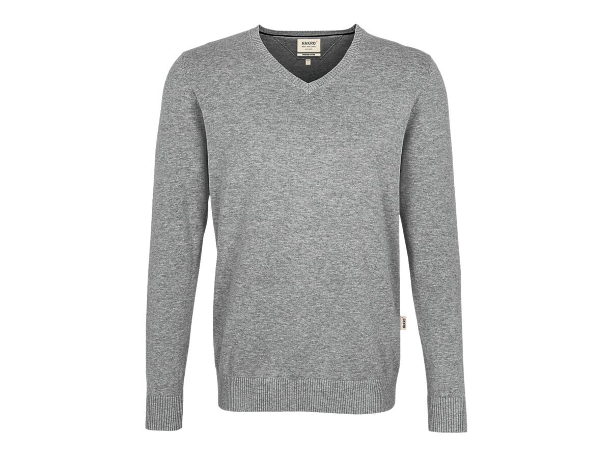 V-Pullover Premium - 100 % Baumwolle