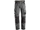 AllroundWork Arbeitshose, Gr. 244 - stahlgrau-schwarz, Stretch Loose Fit