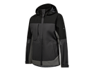 ENTIRE Damen Shelljacke Gr. 2XL - Anthrazitgrau/Schwarz
