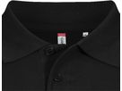 CLIQUE Basic Herren Polo-Shirt, Gr. 2XL - schwarz, 100% Baumwolle, 190 g/m2