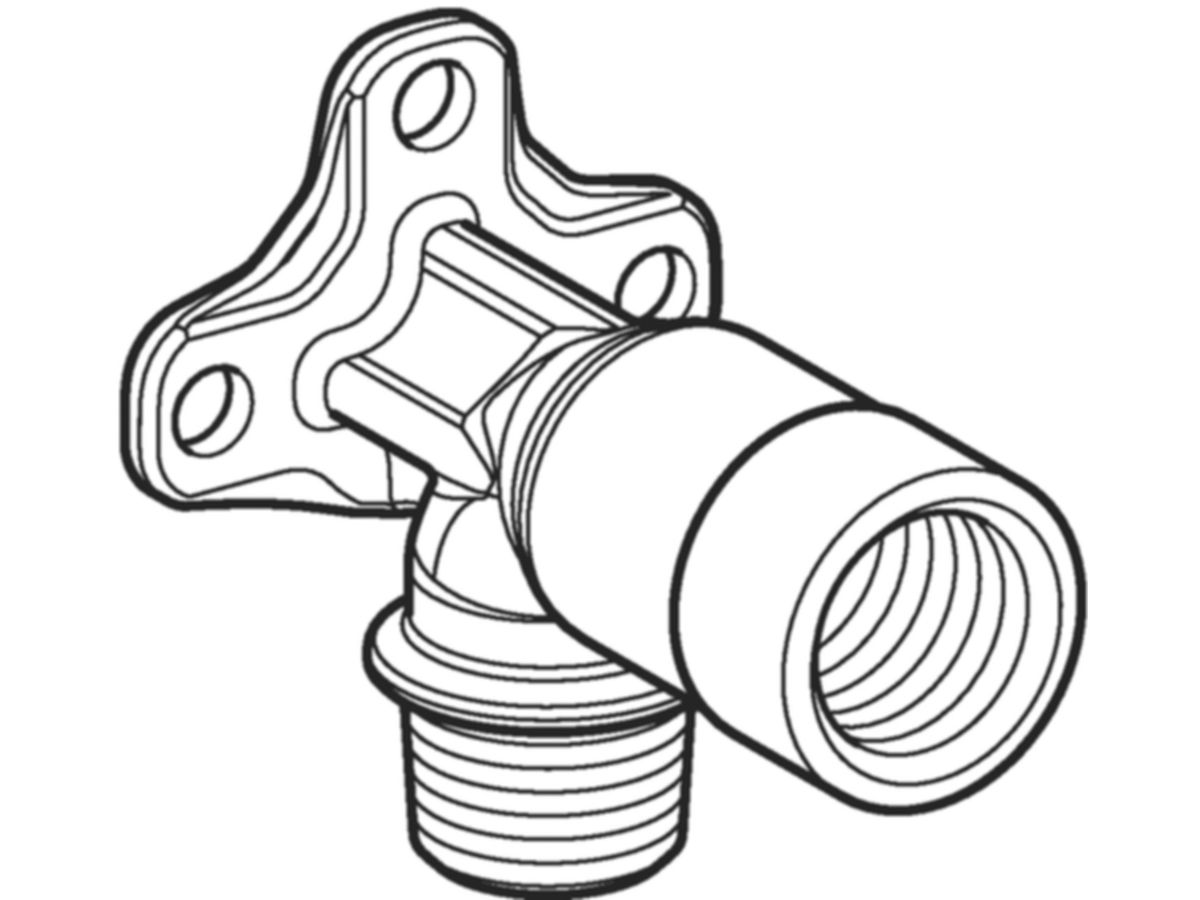 Mepla Anschlusswinkel 90°