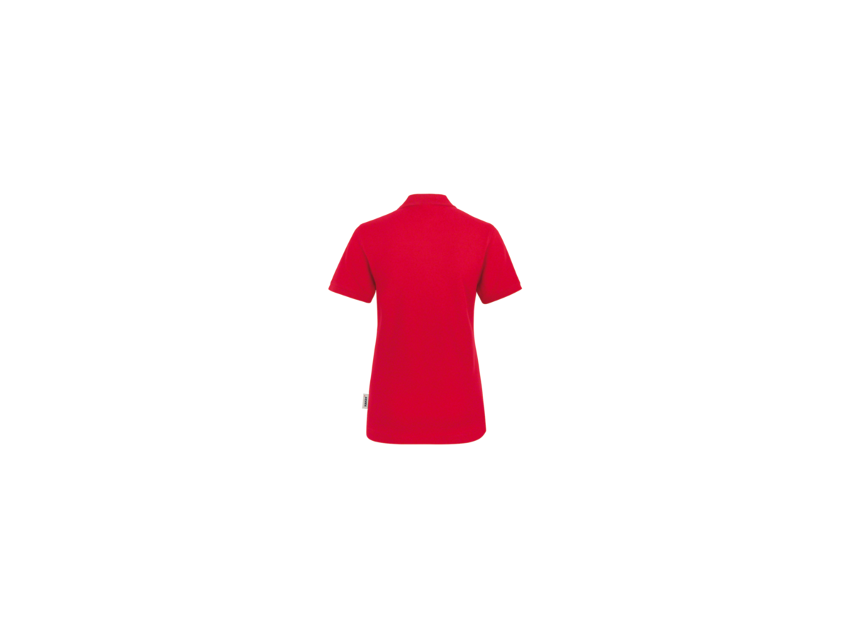 Damen-Poloshirt Classic Gr. S, rot - 100% Baumwolle, 200 g/m²