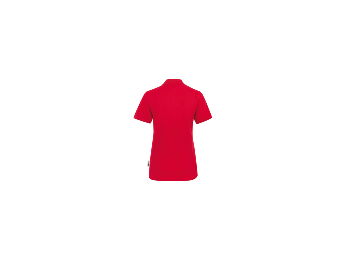 Damen-Poloshirt Classic Gr. L, rot - 100% Baumwolle, 200 g/m²