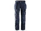 Bundhose CoolTwill Gr. 154 Langgrösse - marineblau, mit Holstertaschen (+6 cm)