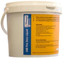 USB Fire Zero Liquid - Feuerfester Anstrich auf Graphit-Basis