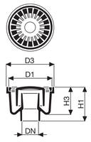Bodenablauf Fig. 1601/004/00