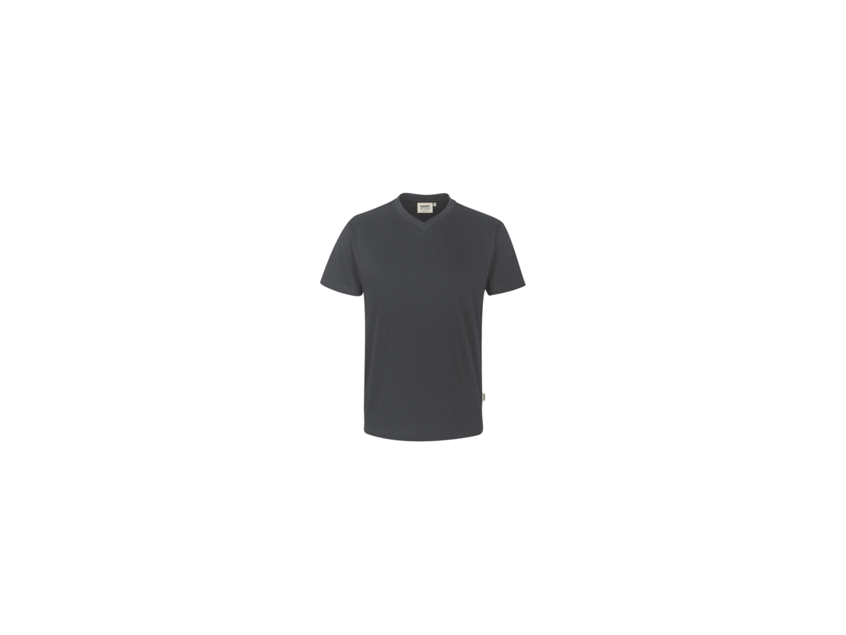 V-Shirt Classic Gr. M, anthrazit - 100% Baumwolle, 160 g/m²