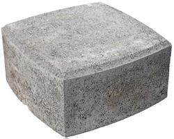 COBRA Mauer grau, 1er, Deckstein - 31/31/15 cm