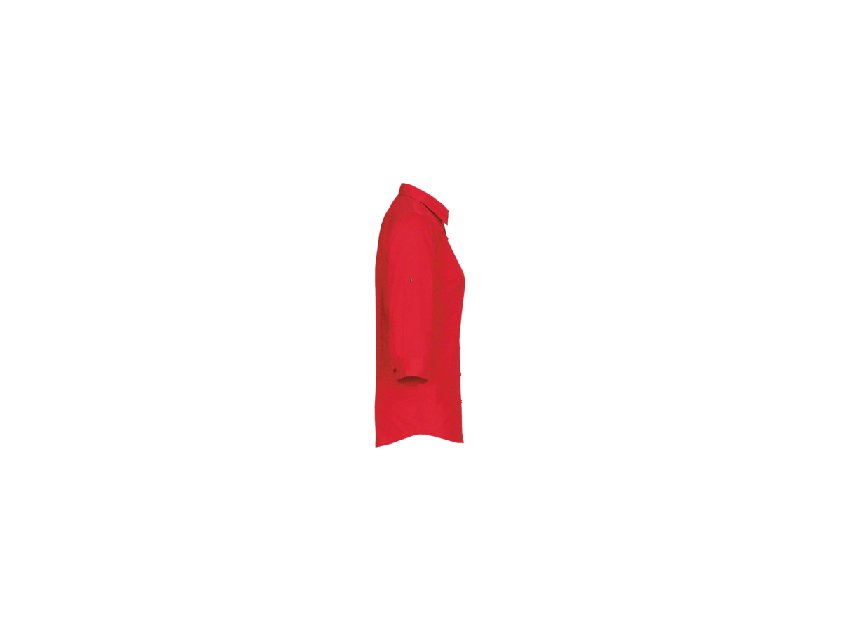 Bluse Vario-¾-Arm Perf. Gr. XS, rot - 50% Baumwolle, 50% Polyester, 120 g/m²
