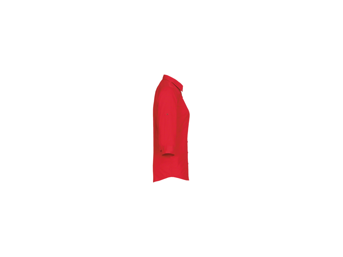 Bluse Vario-¾-Arm Perf. Gr. 3XL, rot - 50% Baumwolle, 50% Polyester, 120 g/m²