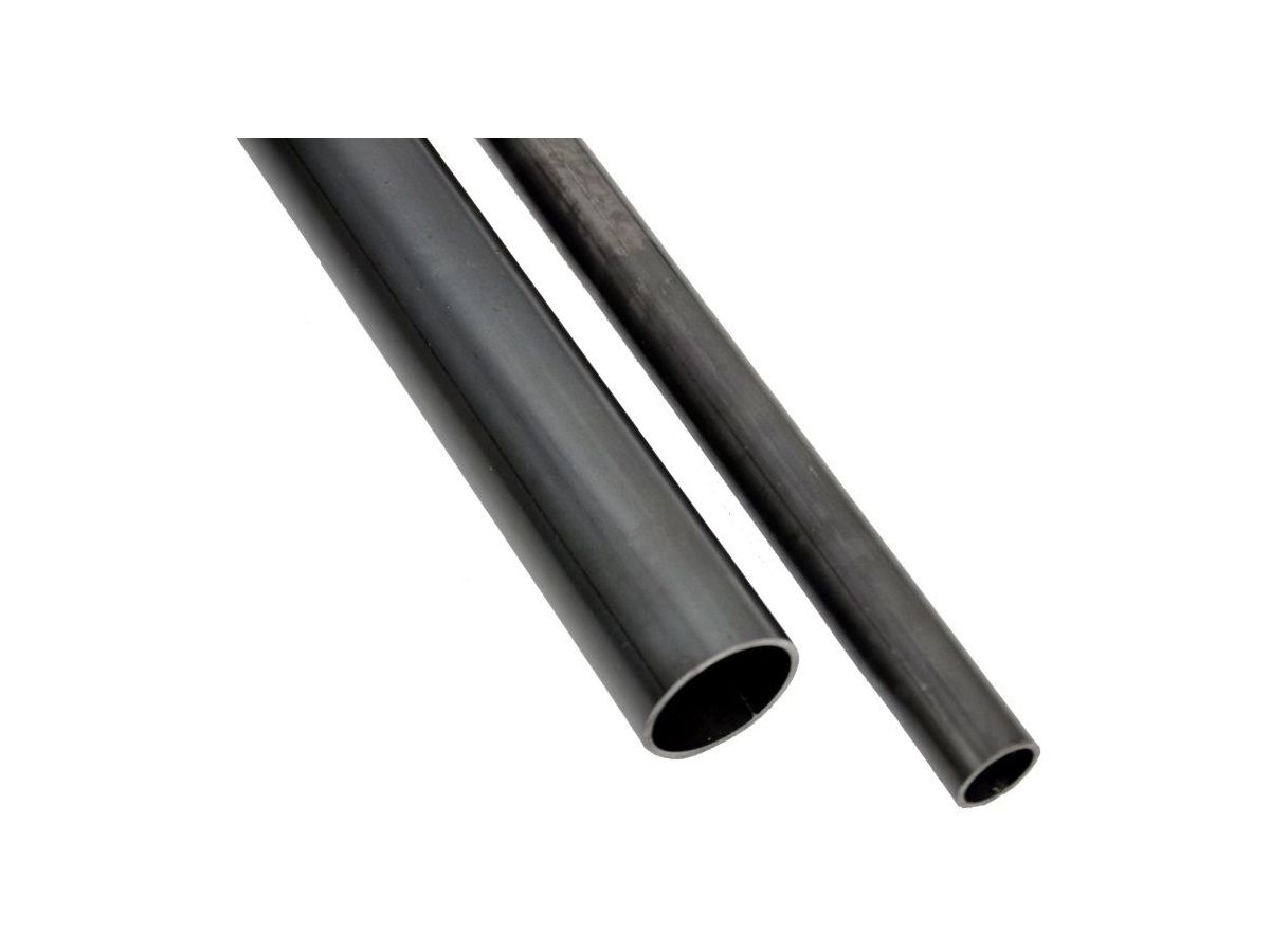 Nahtlose Siederohre  44.5 x 2.6 mm - schwarz, EN 10216-1, P235TR2