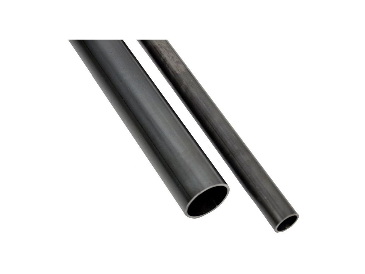 Nahtlose Siederohre 273.0 x 6.3 mm - schwarz, EN 10216-1, P235TR2