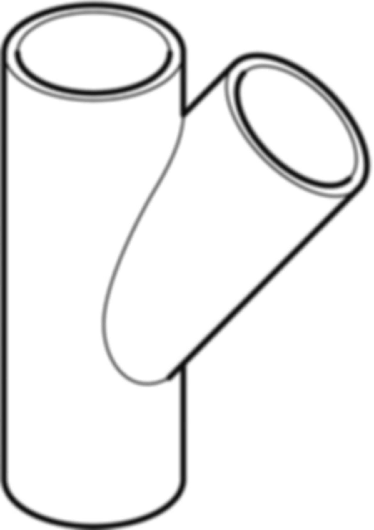 Geberit PE Abzweig 45°