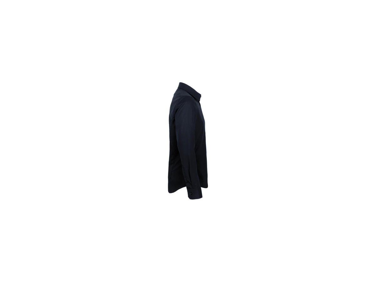 Hemd 1/1-Arm Business Tail. 2XL schwarz - 100% Baumwolle, 120 g/m²