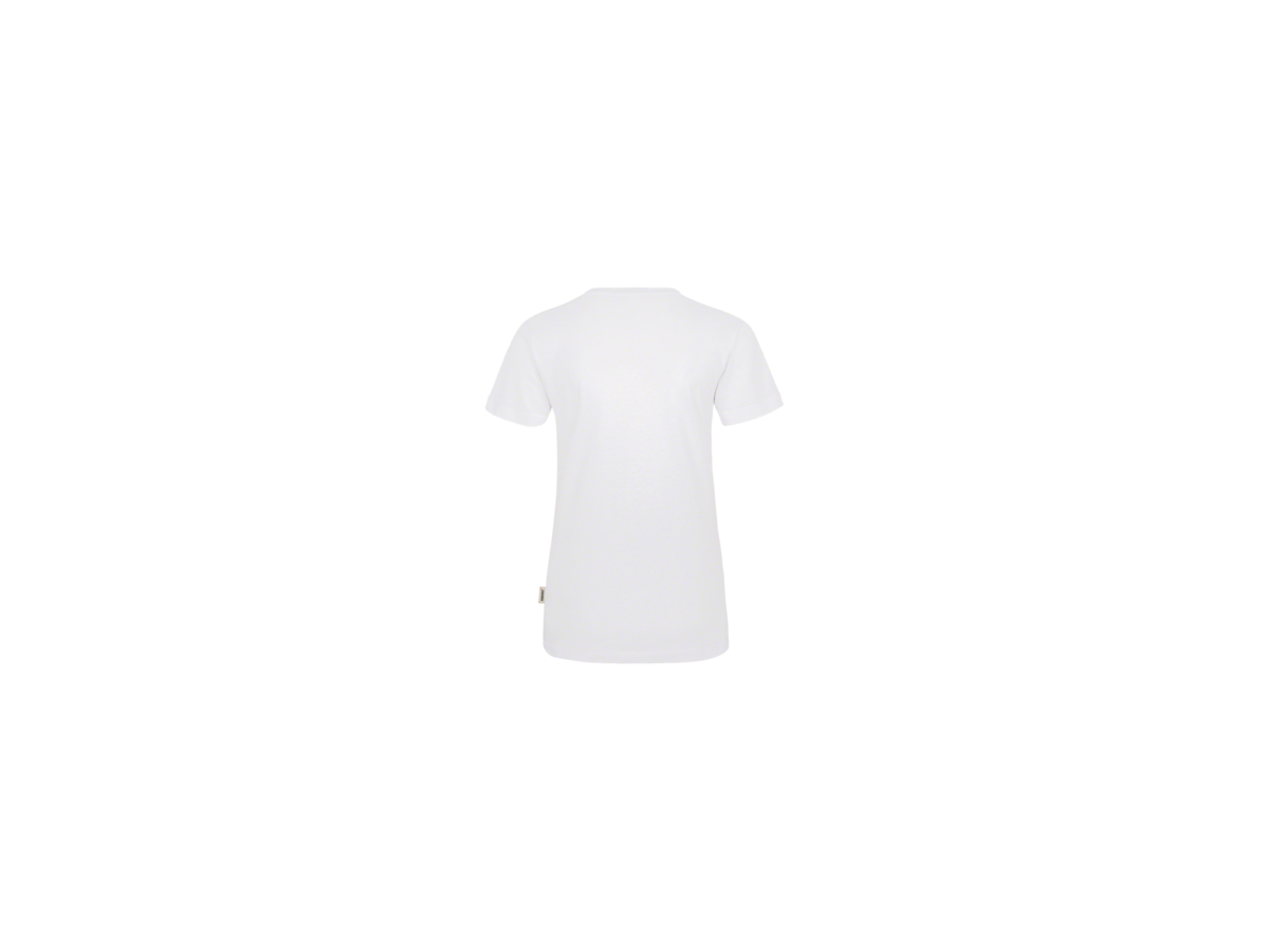 Damen-V-Shirt Classic Gr. M, weiss - 100% Baumwolle, 160 g/m²