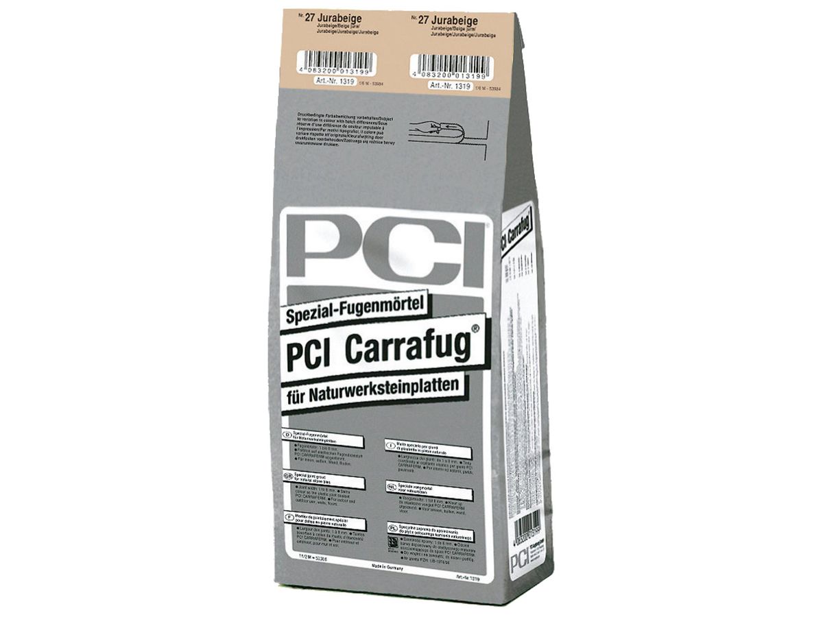 PCI-Carrafug Fugenmörtel - für Natursteinplatten