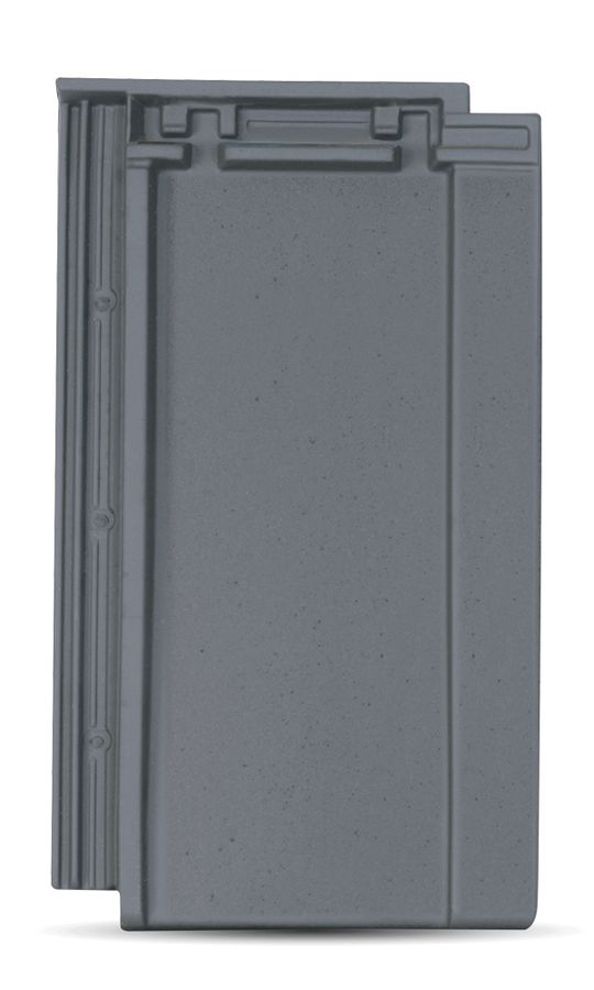 FlachSchiebeZiegel FS 03 dunkelgrau