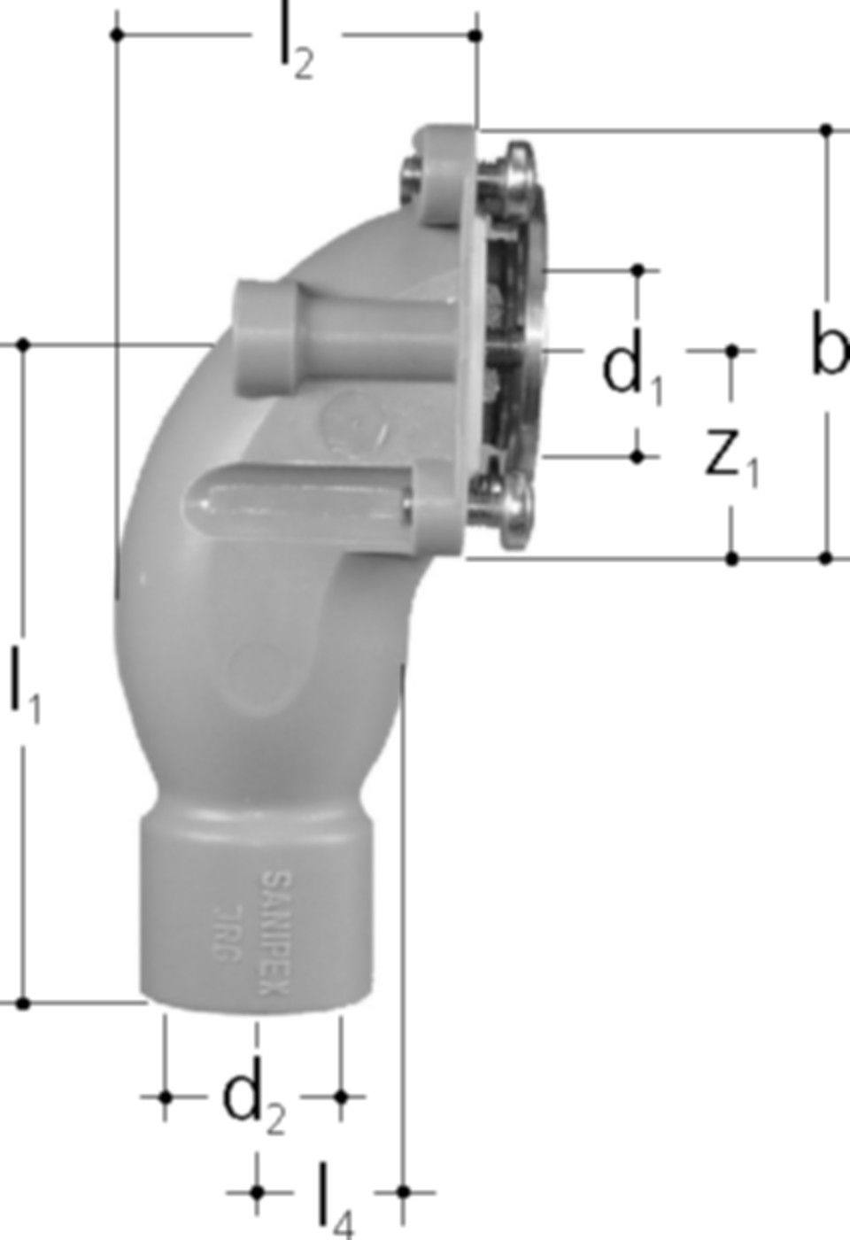 Sanipex Dose für UP-Spülkasten