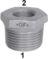 Nippel reduz. +GF+ 241 verzinkt