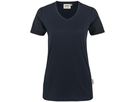 Damen-V-Shirt Contrast Performance - 50% Baumwolle, 50% Polyester, 160 g/m²