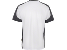 T-Shirt Contrast Perf. XS weiss/anth. - 50% Baumwolle, 50% Polyester, 160 g/m²