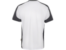 T-Shirt Contrast Perf. 5XL weiss/anth. - 50% Baumwolle, 50% Polyester, 160 g/m²