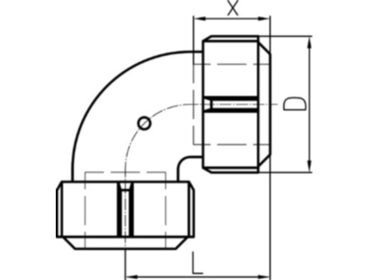 Primofit-Winkel 90°