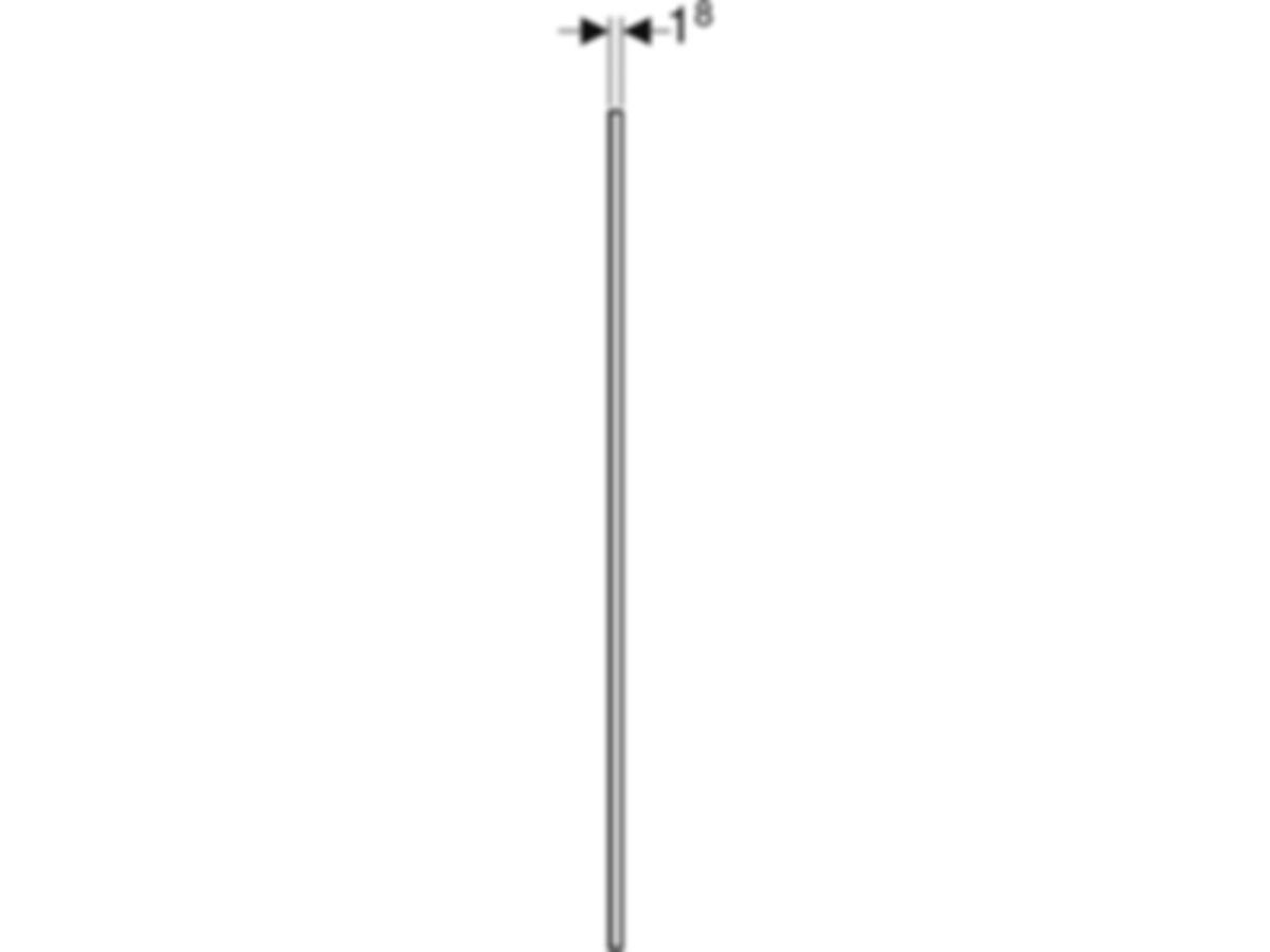 Geberit Duofix-Paneel WC-Element - für UP200 und UP300  H:130 B:46