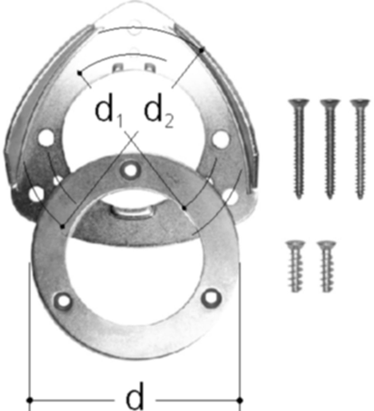 Sanipex Befestigungs-Set Gipsbau