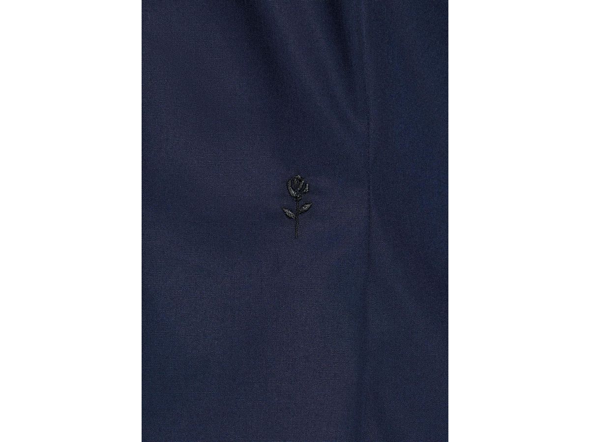 City Bluse Kent 1/1 Arm WOMEN, slim - Gr. 44, mittelblau, 100% CO