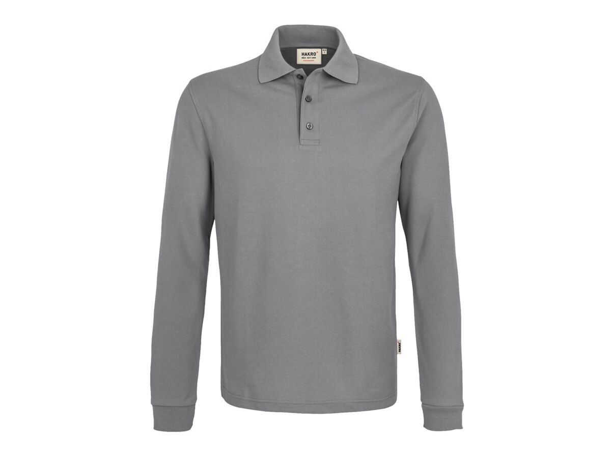 Longsleeve-Poloshirt Performance - 50 % Baumw. 50 % Polyest. 220 g /m²