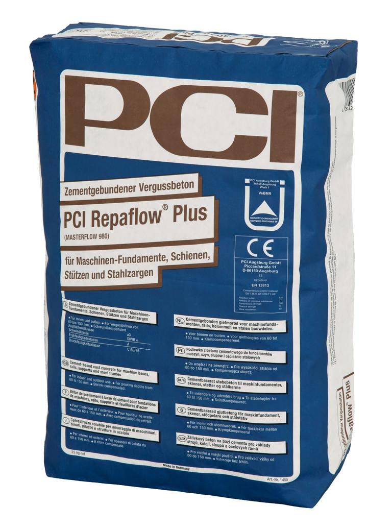 PCI Repaflow plus - zementgebundener Vergussbeton