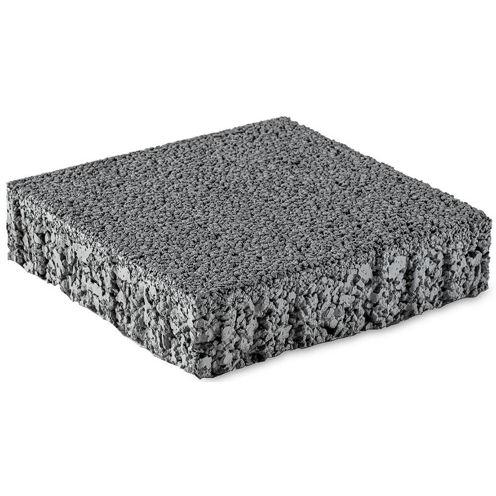 CARENA Sickerstein fino (HW11) gefast - 25x12.5x6 cm, anthrazit, Nockenverbund