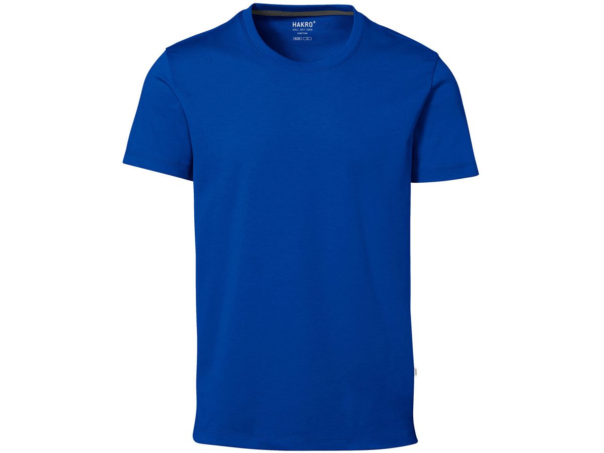 T-Shirt Cotton Tec Gr. L - royalblau, 50% CO / 50% PES, 185 g/m²
