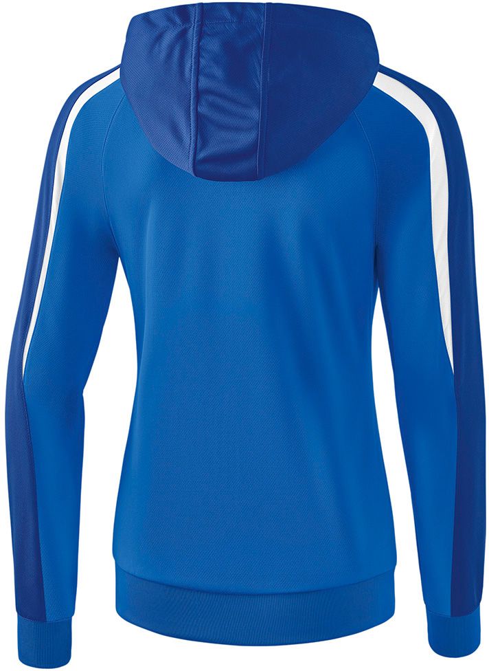 Liga 2.0 Trainingsjacke + Kapuze - new royal/true blue/weiss, 100% PES