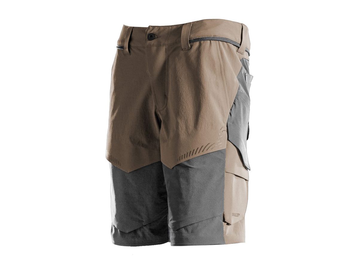 MASCOT® Shorts, sandbeige/anthra 29C54 - 89% Recyceltes Polyamid/11% Elasthan