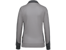Damen-Sw.jacke Co. Perf. 4XL titan/anth. - 50% Baumwolle, 50% Polyester, 300 g/m²
