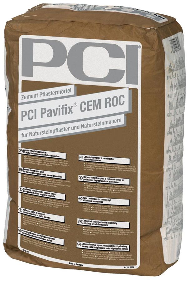 PCI-Pavifix CEM ROC grau - Zement-Pflastermörtel