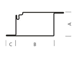 Profilstahlrohr Forster Nr.  32.891 - 50/80/20/1.5 mm