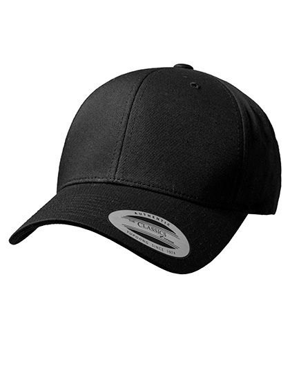FLEXFIT Curved Classic Snapback - 60% Baumwolle, 40% Polyester