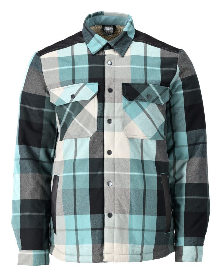 Hemd aus Flanell, kariert - 60% Baumwolle/40% Polyester