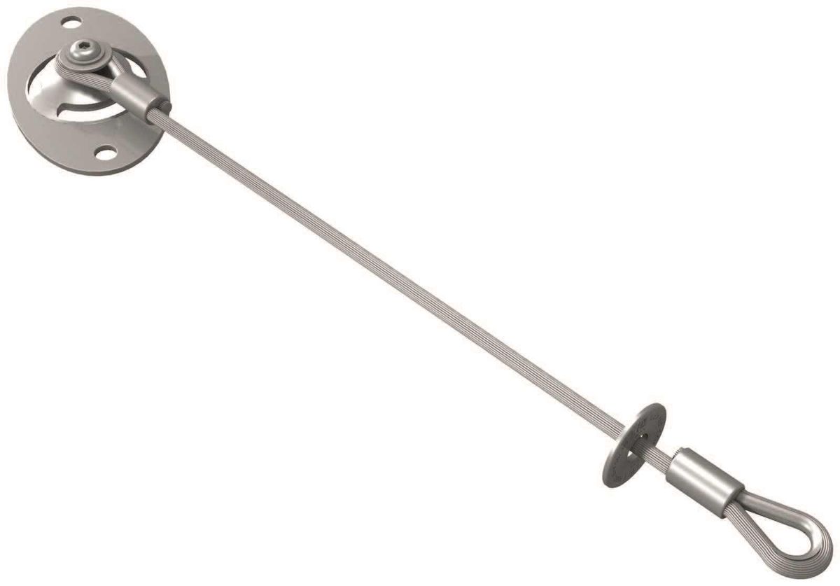 Riwega LUX-top Corda, protection contre - chutespour 1 personne, en inox