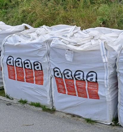 Big-Bags Asbest / Plattenbag (Eternit)