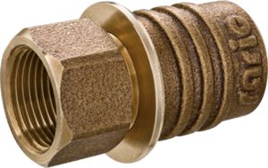 Brunnenventil Rotguss komplett - mit Innengewinde