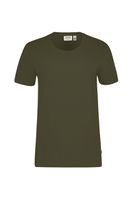 T-Shirt Bio-Baumwolle GOTS Gr. 2XL - olive,  100 % Bio-Baumwolle