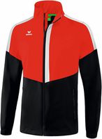 Squad Allwetterjacke - rot/schwarz/weiss, 100% PES