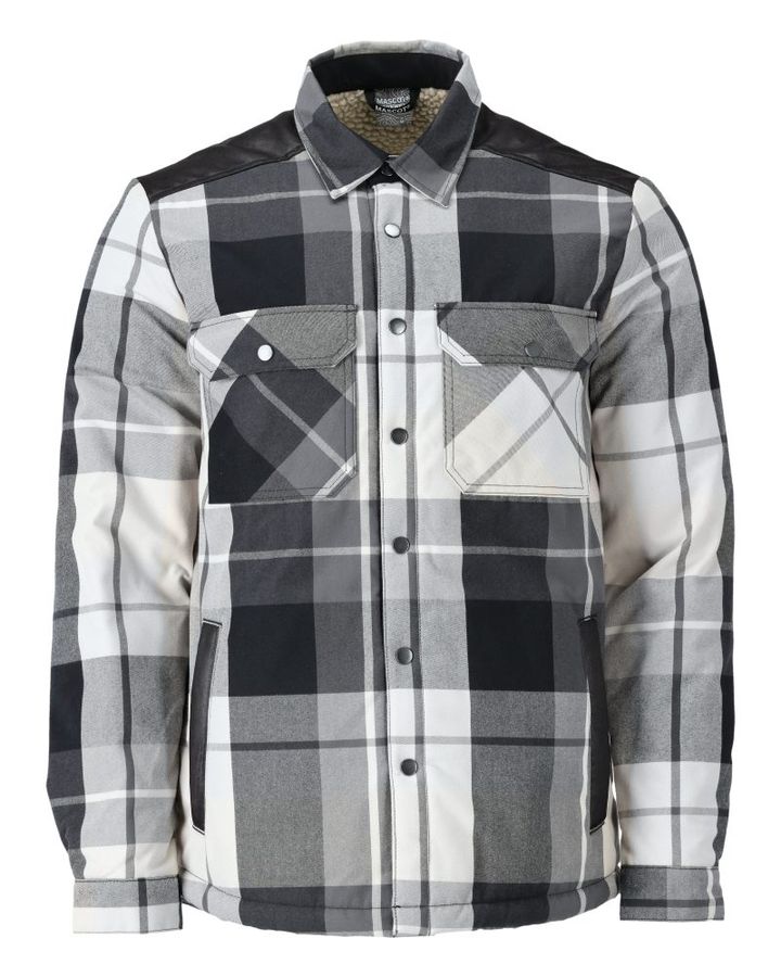 Hemd aus Flanell, kariert - 60% Baumwolle/40% Polyester