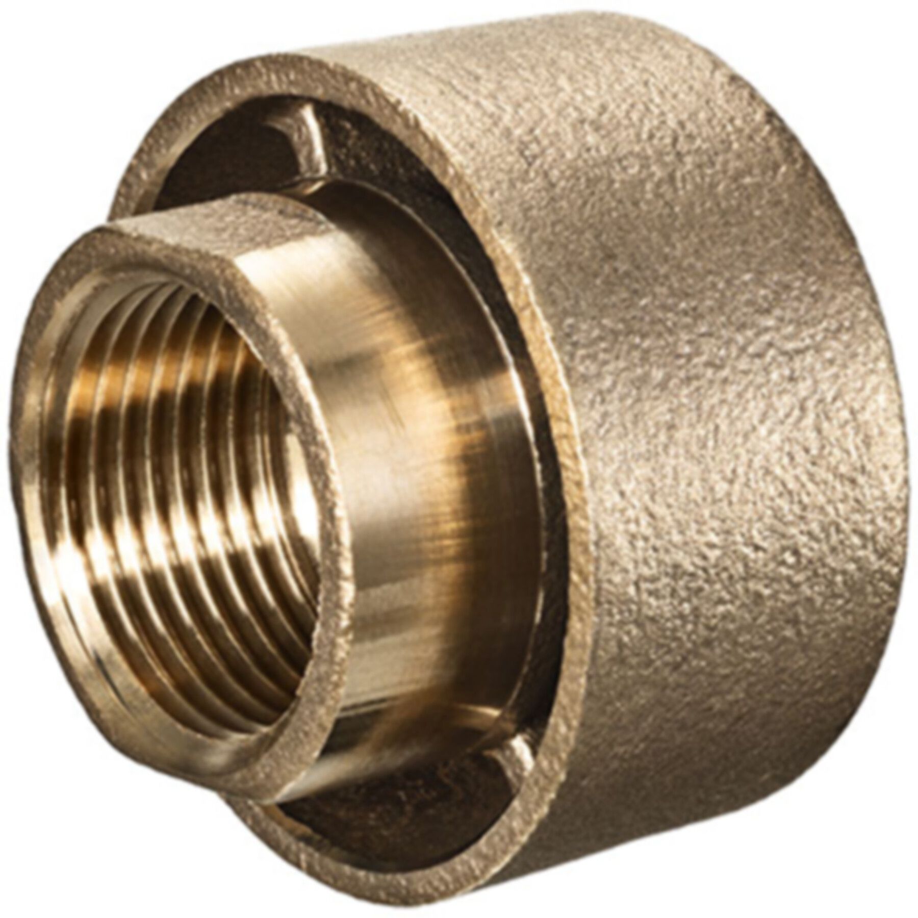 Überlaufkopf Rotguss