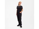 ENTIRE Damen T-Shirt Gr. M - Schwarz/Anthrazit Grau